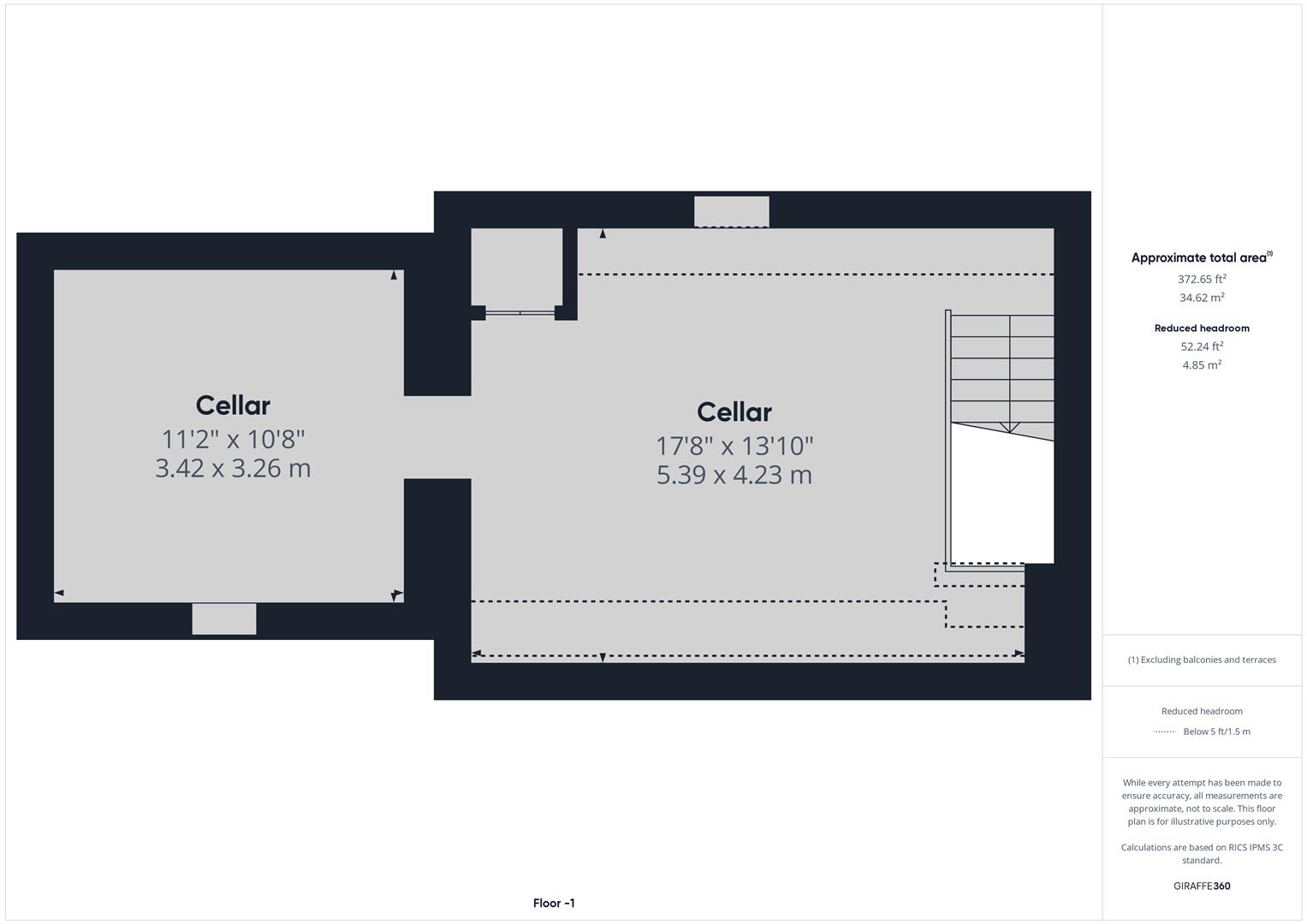 Floorplans For Park Alley, High Street, Bewdley