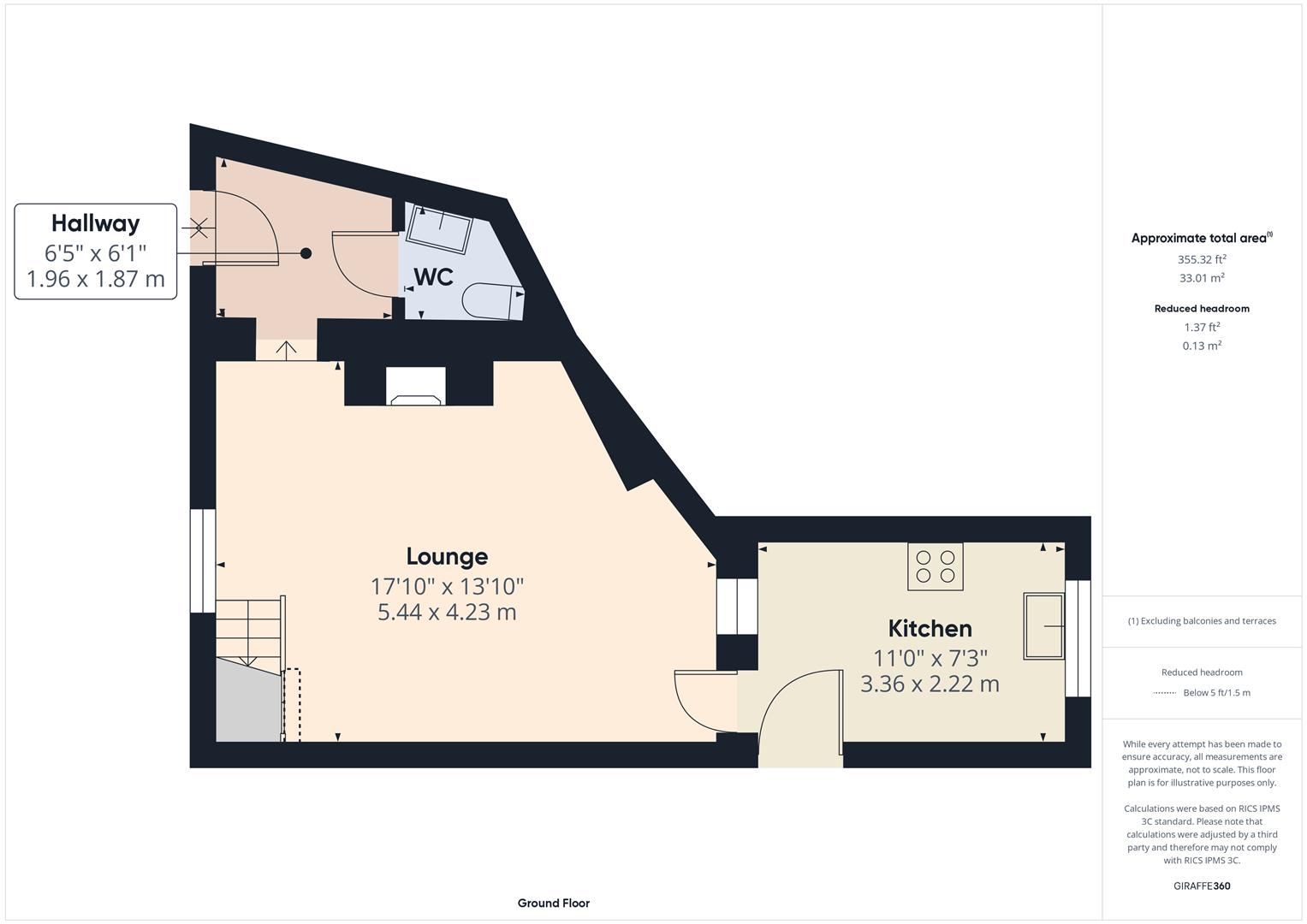 Floorplans For Welch Gate, Bewdley, Worcestershire