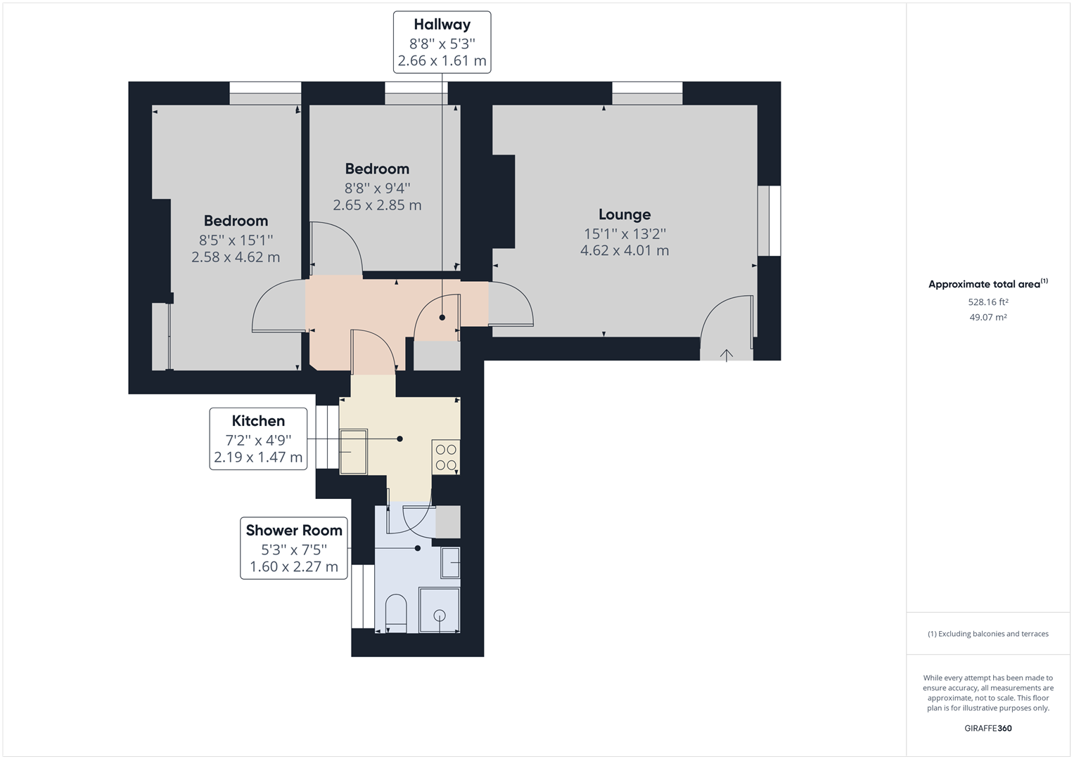 Floorplans For High Street, Stourport-on-Severn