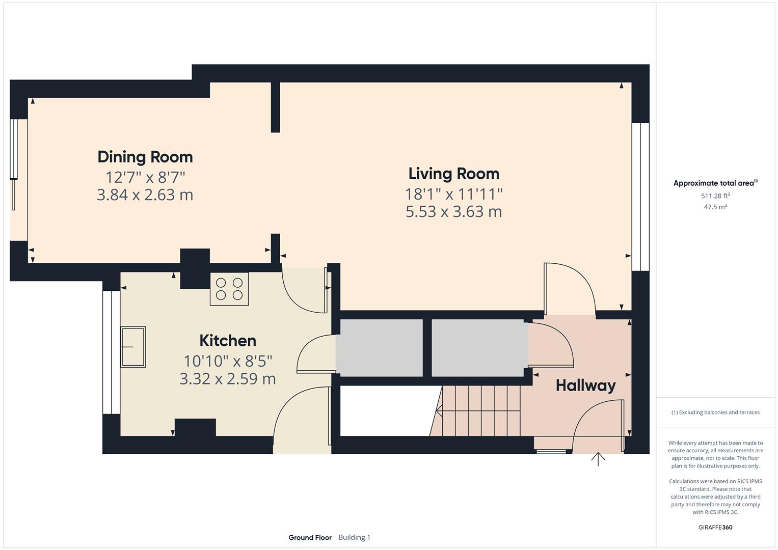 Floorplans For Hawthorn Crescent, Bewdley