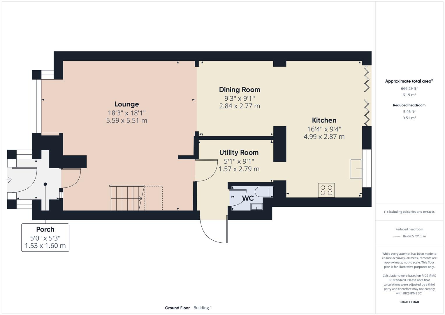 Floorplans For Bridge Road, Alveley, Bridgnorth