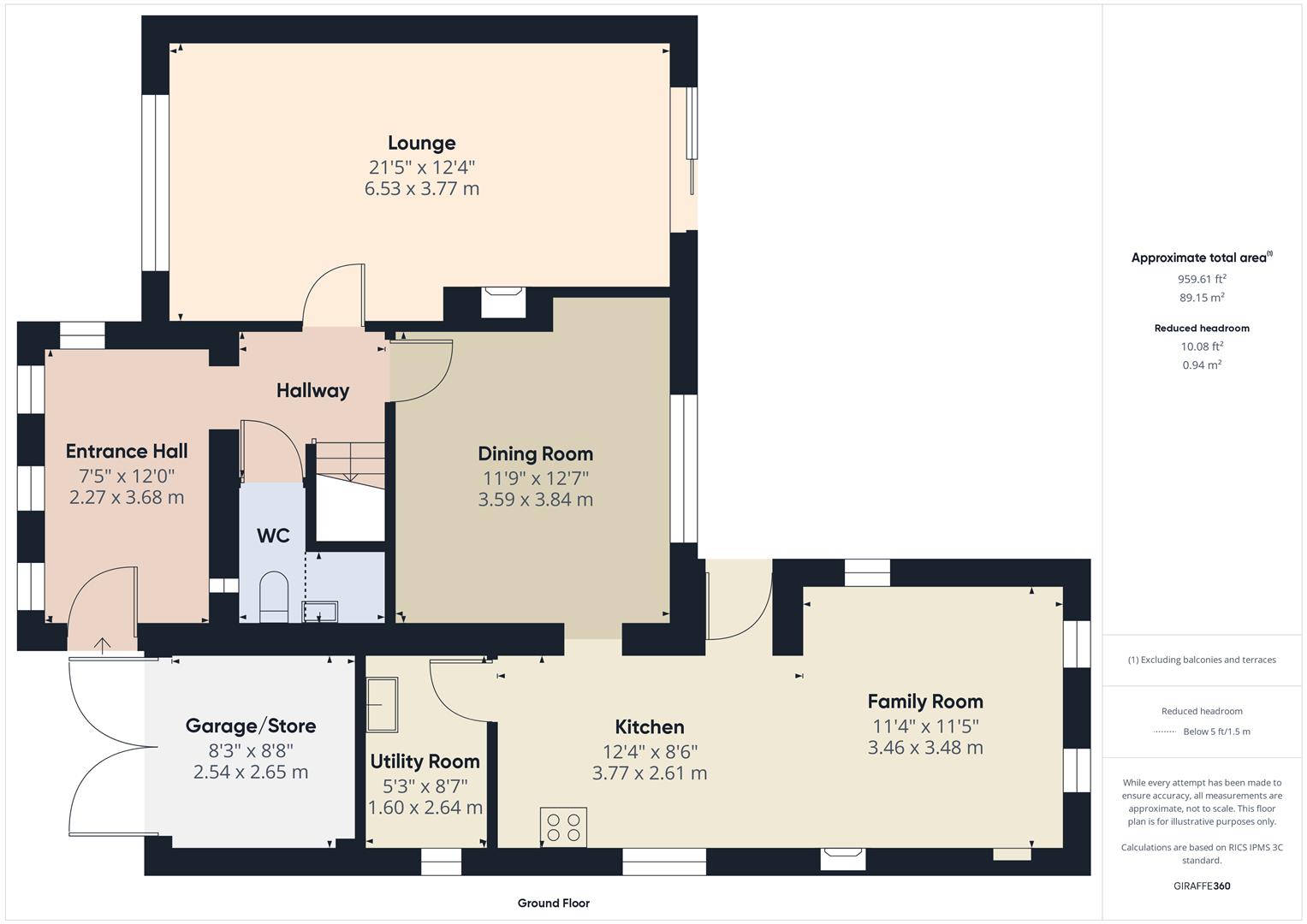 Floorplans For Stourton Crescent, Stourbridge