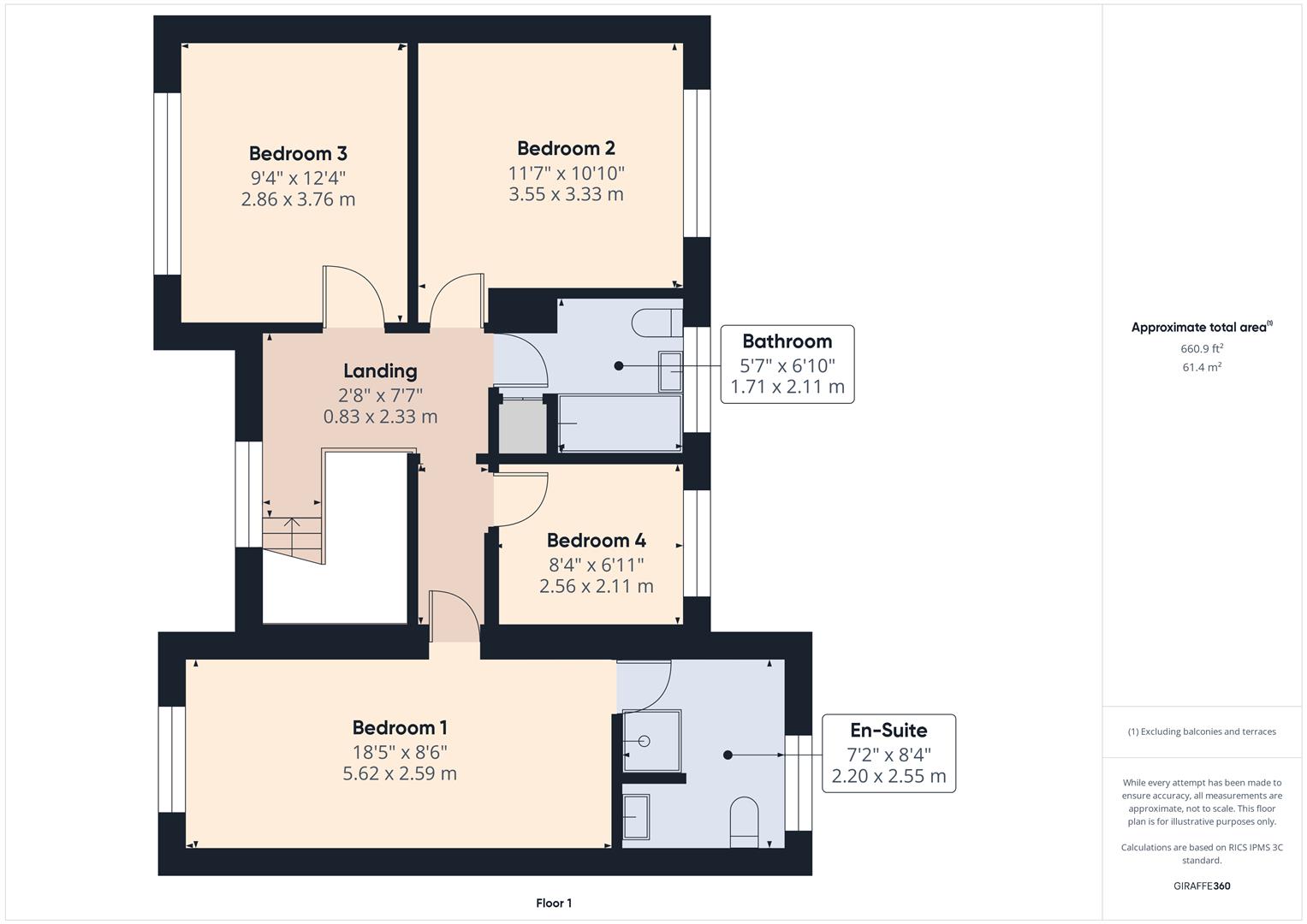 Floorplans For Stourton Crescent, Stourbridge