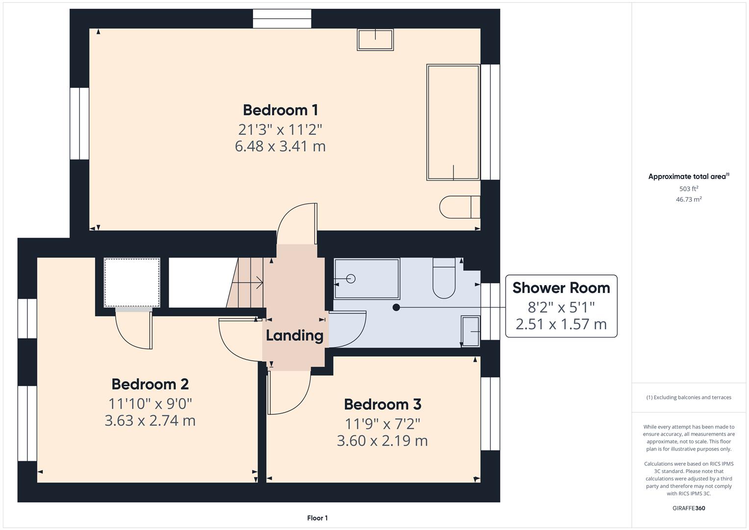 Floorplans For Redwood Road, Kinver, Stourbridge